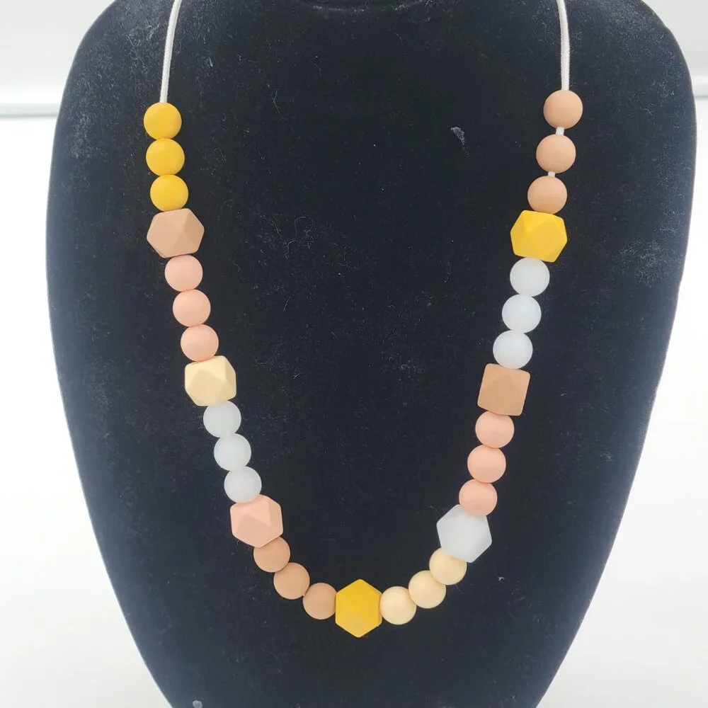 Handmade Silicone Beads for nursing mothers.